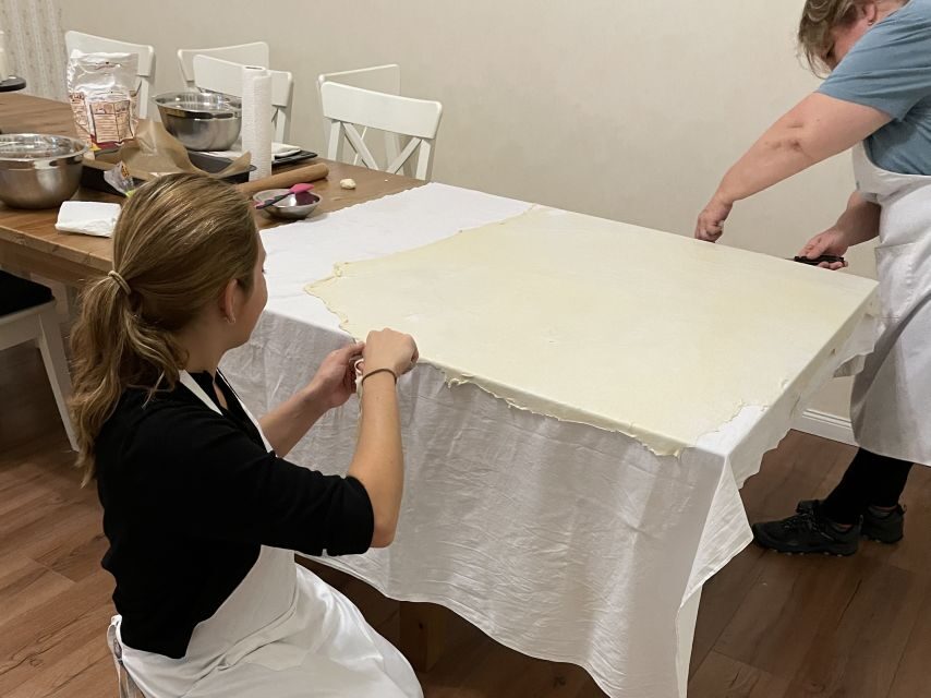 Stretched Strudel Making Class with 2 Different Fillings - Who This Budapest Strudel Class Is Best For
