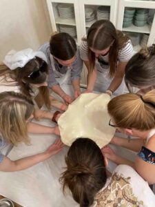 Stretched Strudel Making Class with 2 Different Fillings - The 2.5-Hour Flow: Dough Stretching, Filling, Baking, Eating