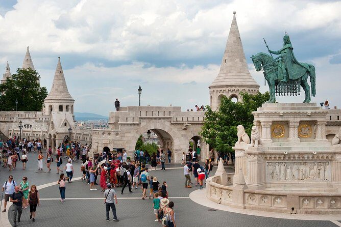 Walk in Buda with Hospital in the Rock Underground Cave Visit - Fisherman’s Bastion panorama: great views, but know what tickets mean