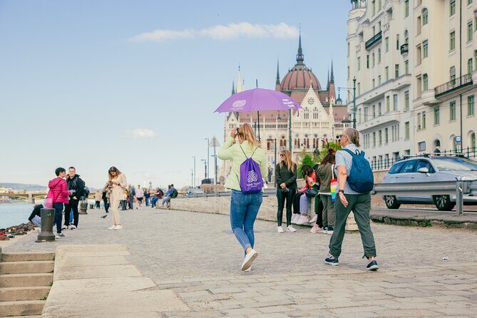 Walking Tour Budapest incl. the Shoes on the Danube Bank - Parliament Building Time: Big Exterior Energy and City Power